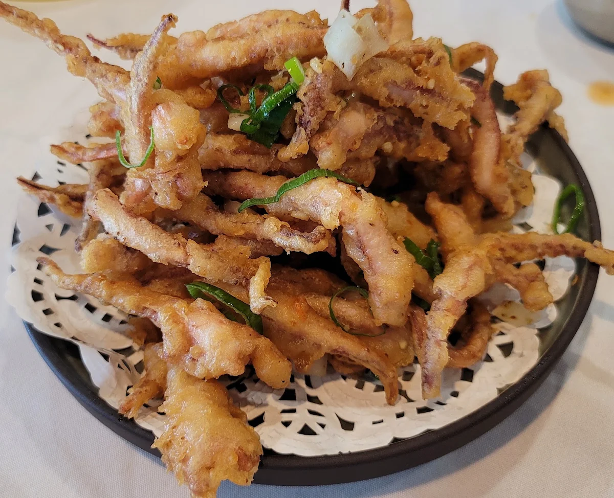Spicy Deep Fried Squid Tentacles 魷魚鬚